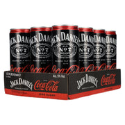 Jack Daniel's No. 7 Whiskey & Coca Cola ZERO SUGAR 5% Vol. 12x0,33l Dosen Pfand