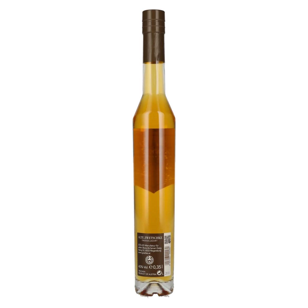 Gölles Alte Zwetschke, Lagered in oak barrels, 40% vol., 0.35 l