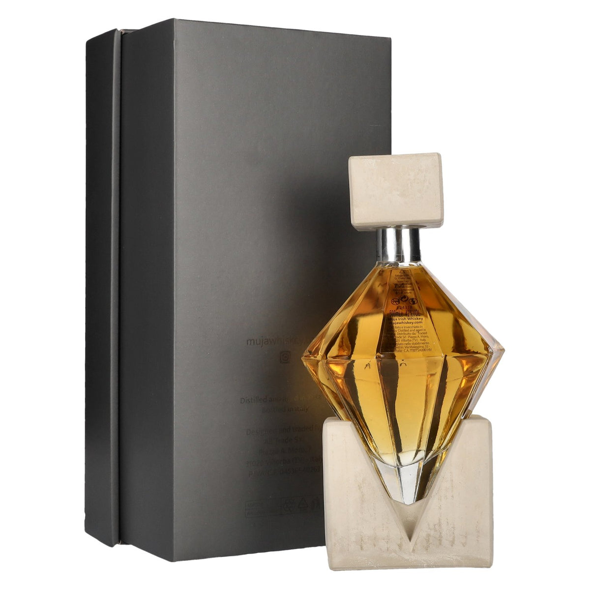 Muja Single Grain Irish Whiskey 42% vol. 0,5 l in geschenkverpakking