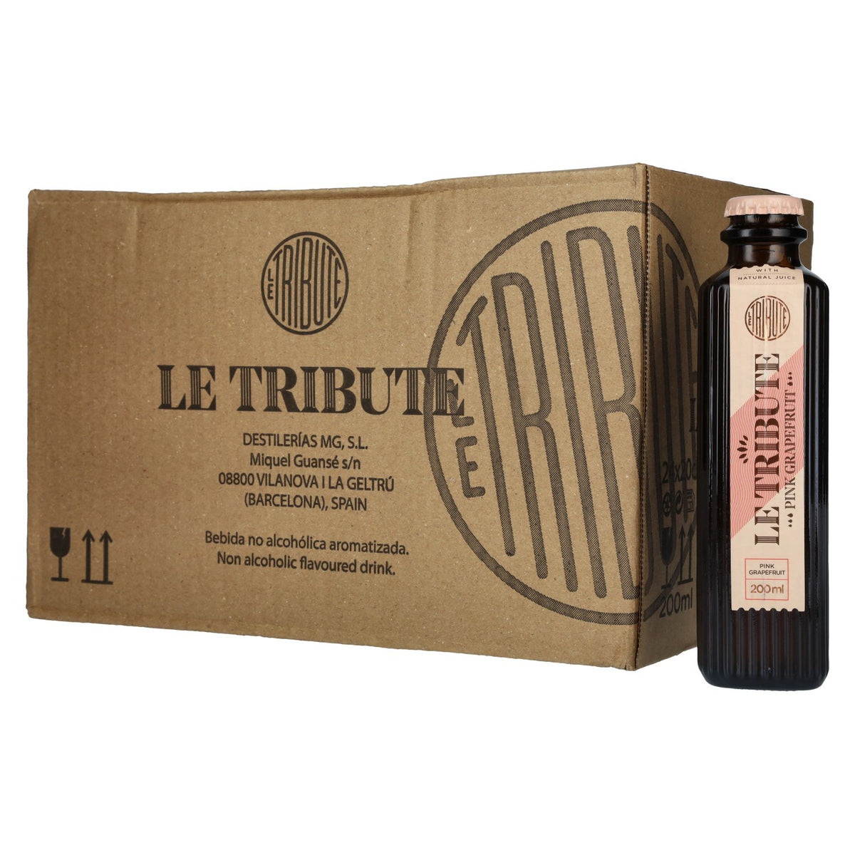 Le Tribute Pink Grapefruit 24 x 0,2 l
