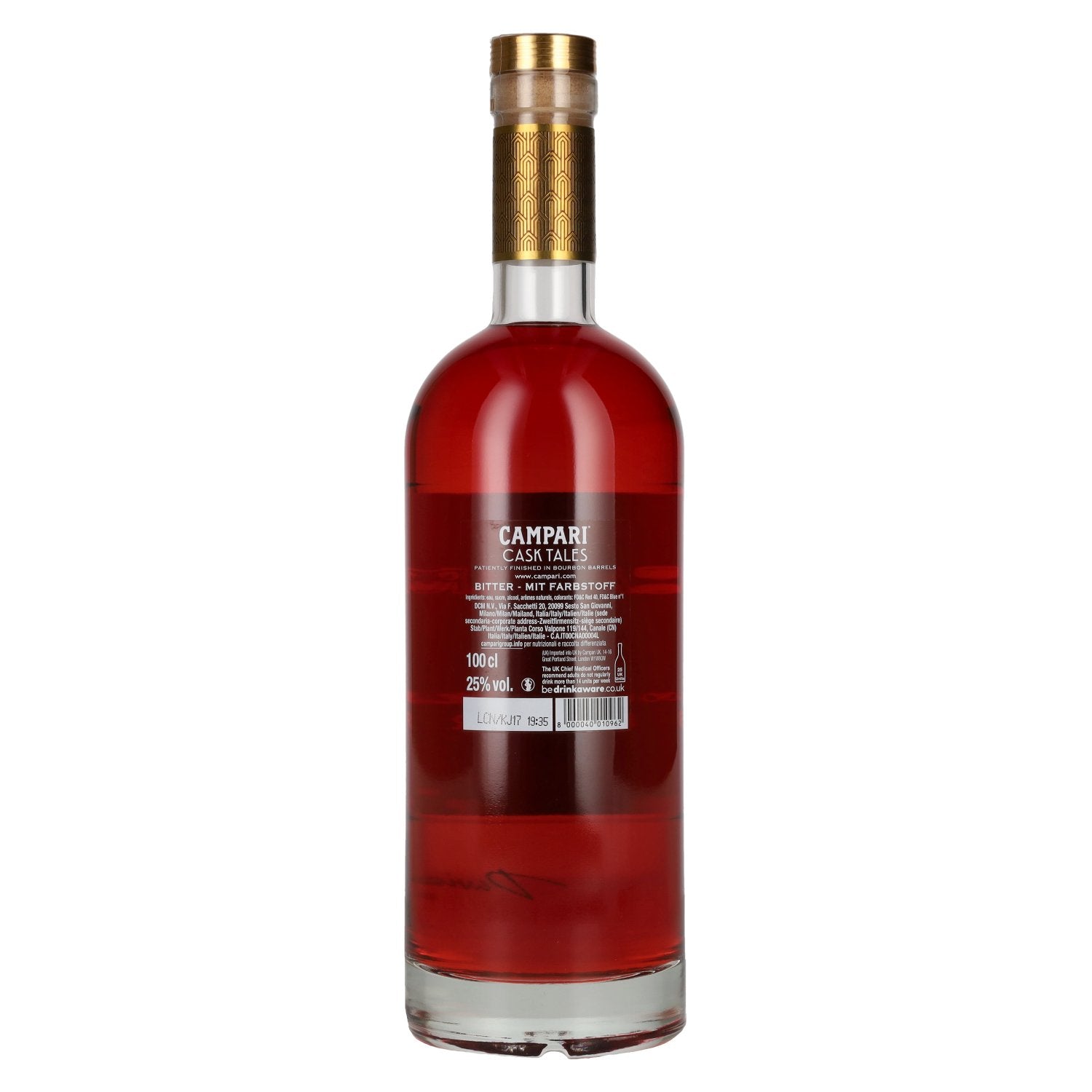 Campari CASK TALES Bitter Bourbon Barrels Finish 25% Vol. 1l