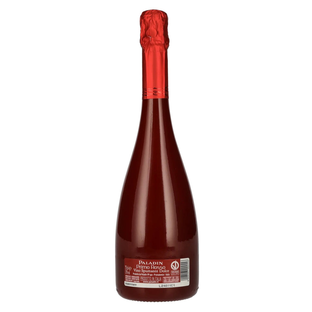 Paladin PRIMO ROSSO Sweet Sparkling Wine 11% ABV 0.75l