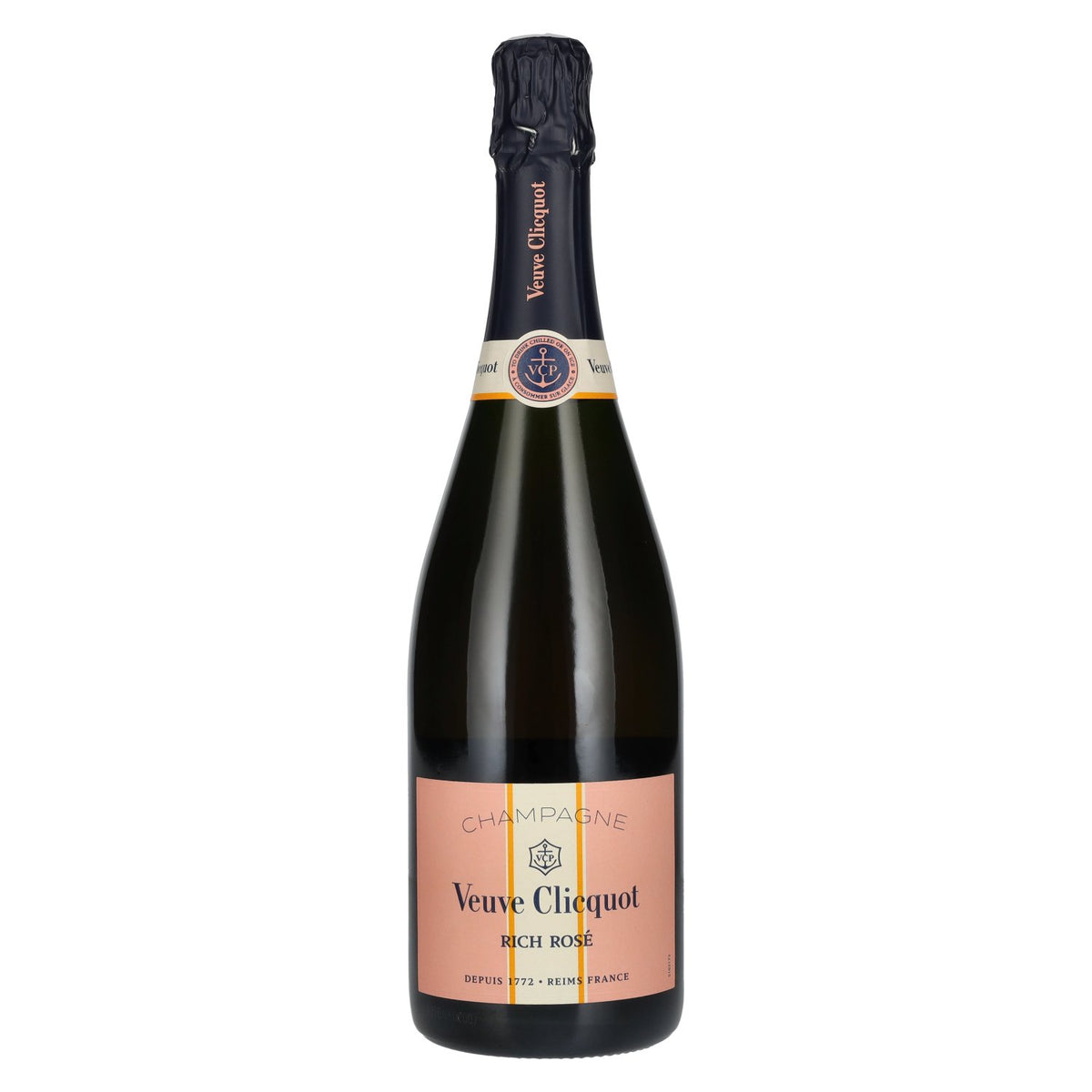 Veuve Clicquot Champagne Rich ROSÉ 12% vol. 0,75 l