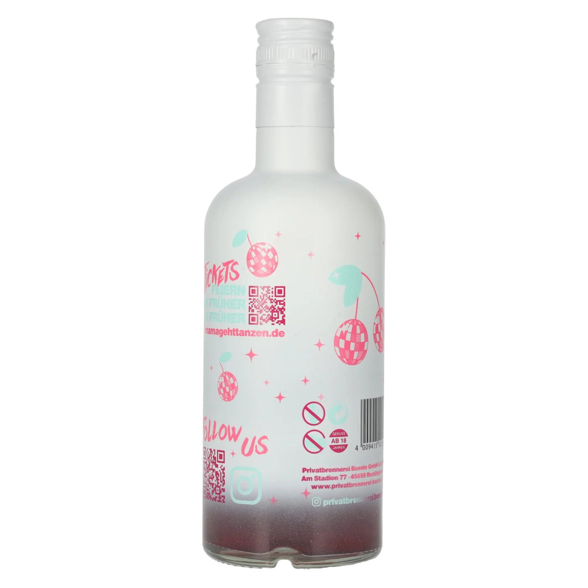 MAMA GEHT TANZEN Liqueur de cerise Ruby 15 % vol. 0,5 l