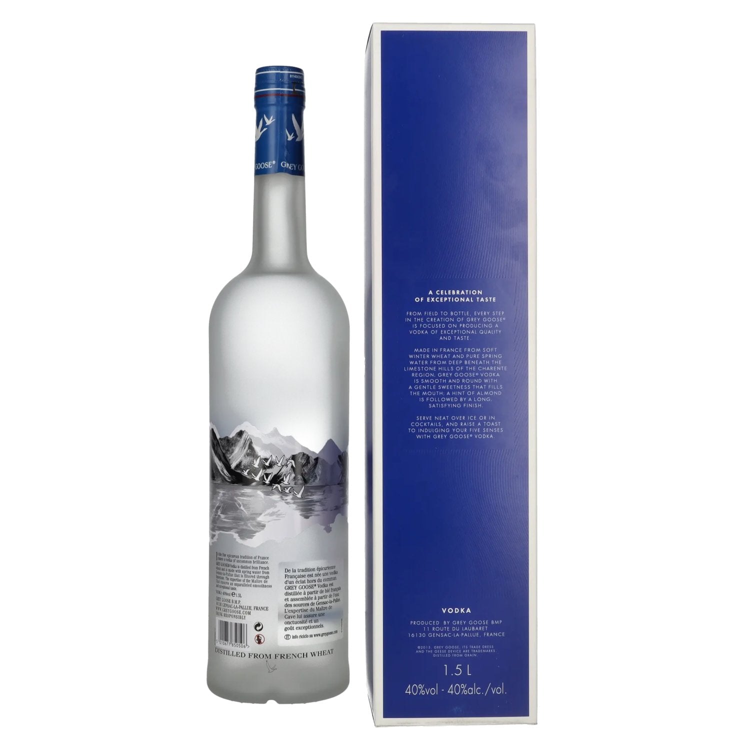 Grey Goose Vodka 40% Vol. 1,5l in Geschenkbox