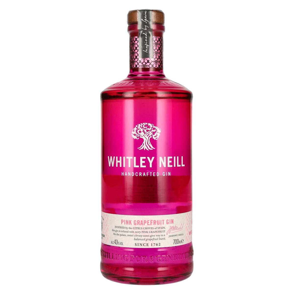Whitley Neill PINK GRAPEFRUIT GIN 43 % vol. 0,7 l