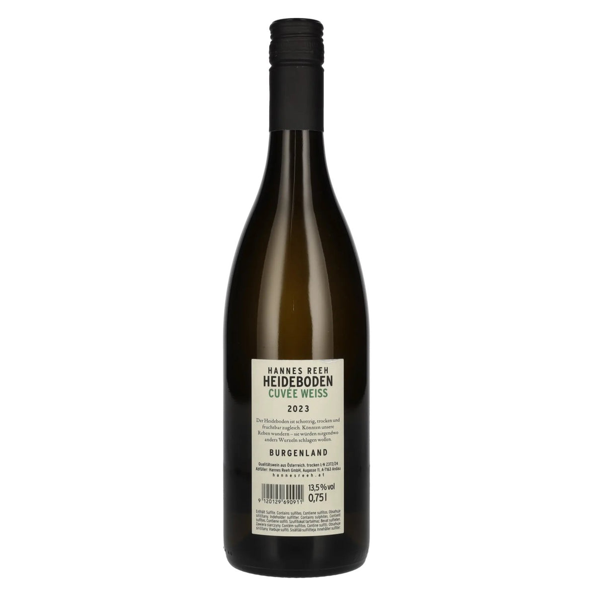 Hannes Reeh Heideboden Cuvée Wit 2023 13,5% vol. 0,75 l