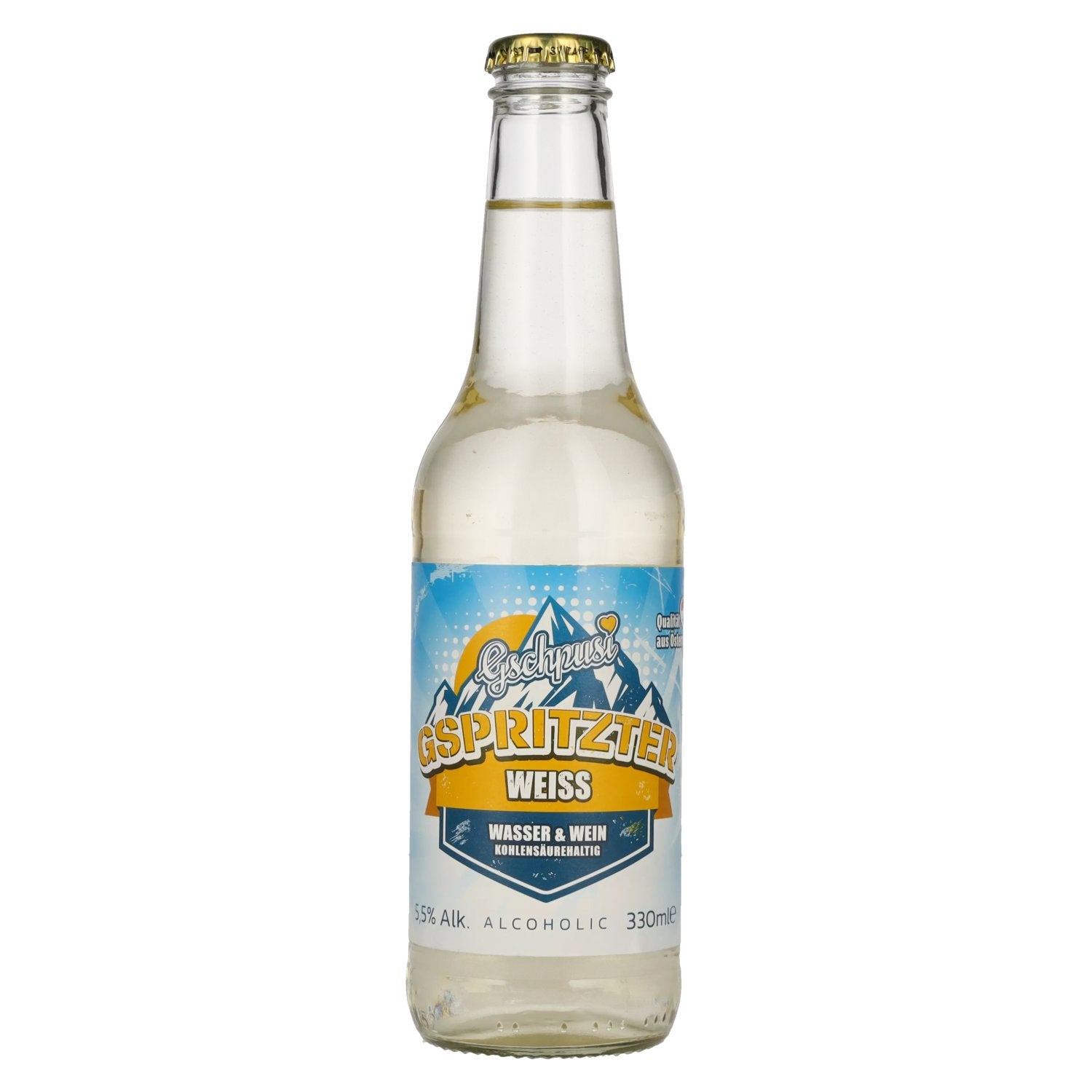 Gschpusi gspritzter wit 5,5% Vol. 0,33l