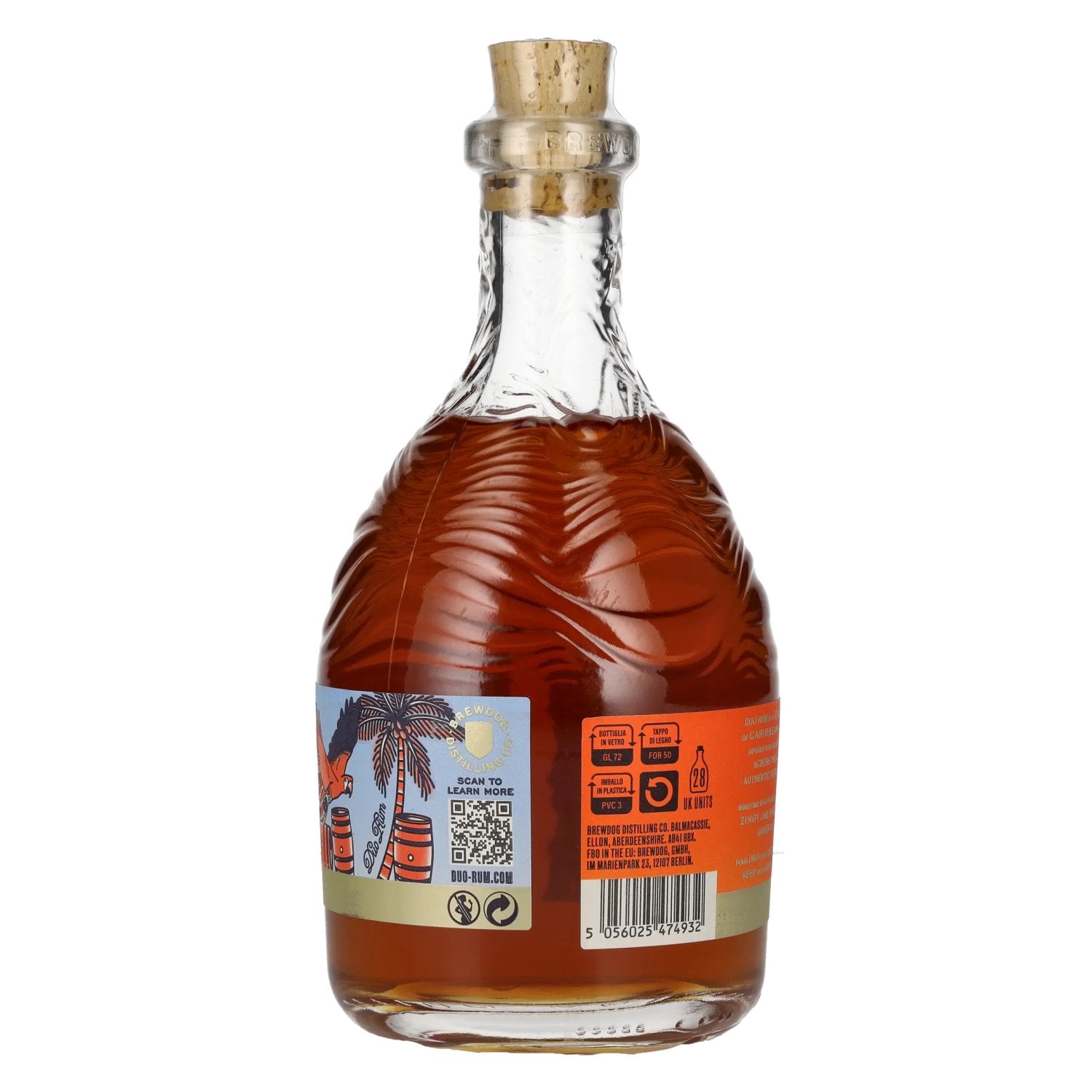 Brewdog Duo Spiced Rum 40% Vol. 0,7l