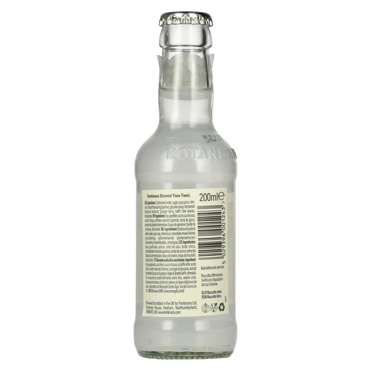 Fentimans ORIENTAL YUZU Tonic 0,2 l
