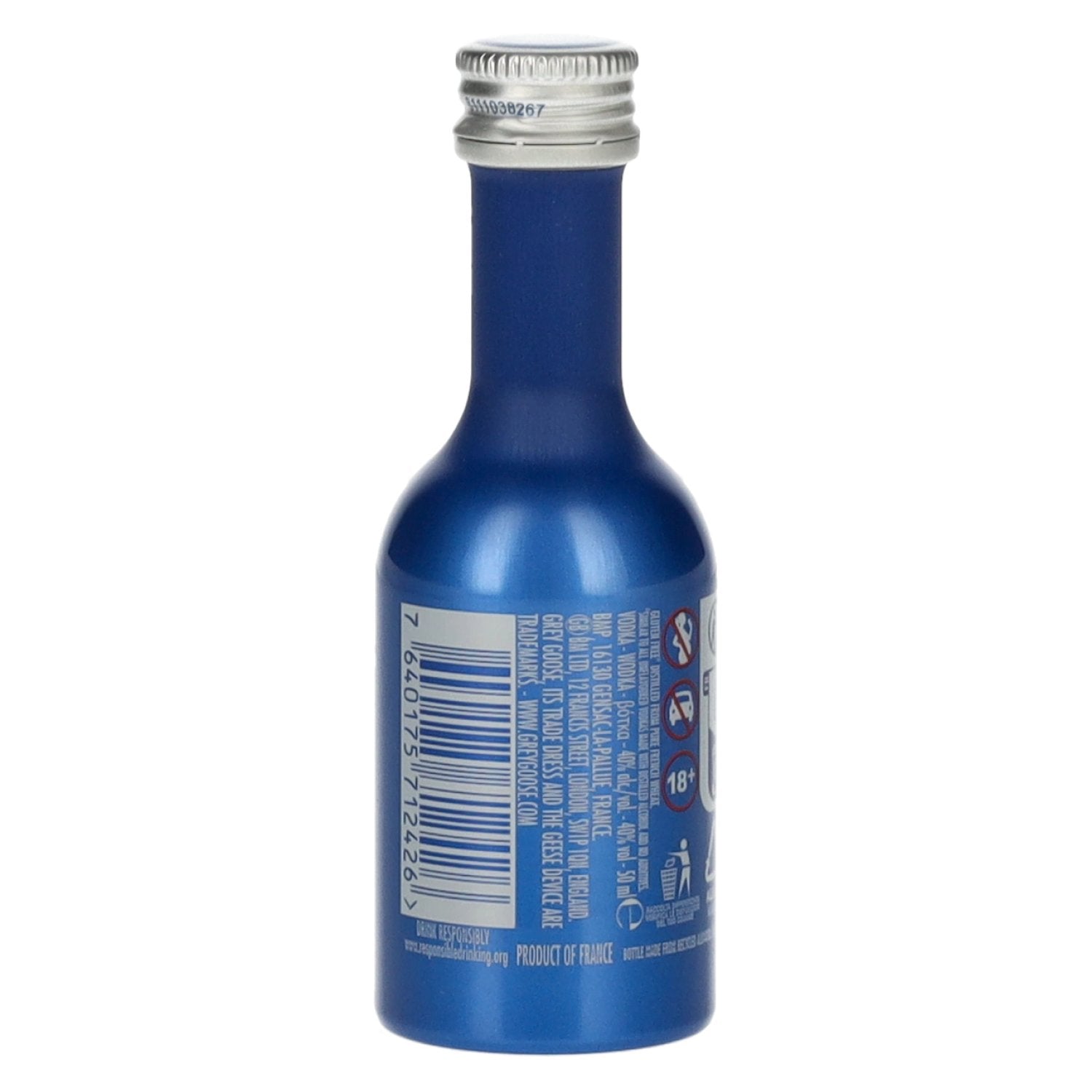 Grey Goose Wodka 40% Vol. 0,05l aluminium