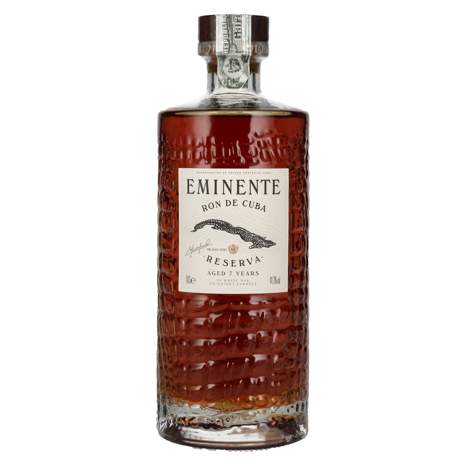 Eminente Reserva 7 ans d'âge, rhum de Cuba, 41,3 % vol., 0,7 l