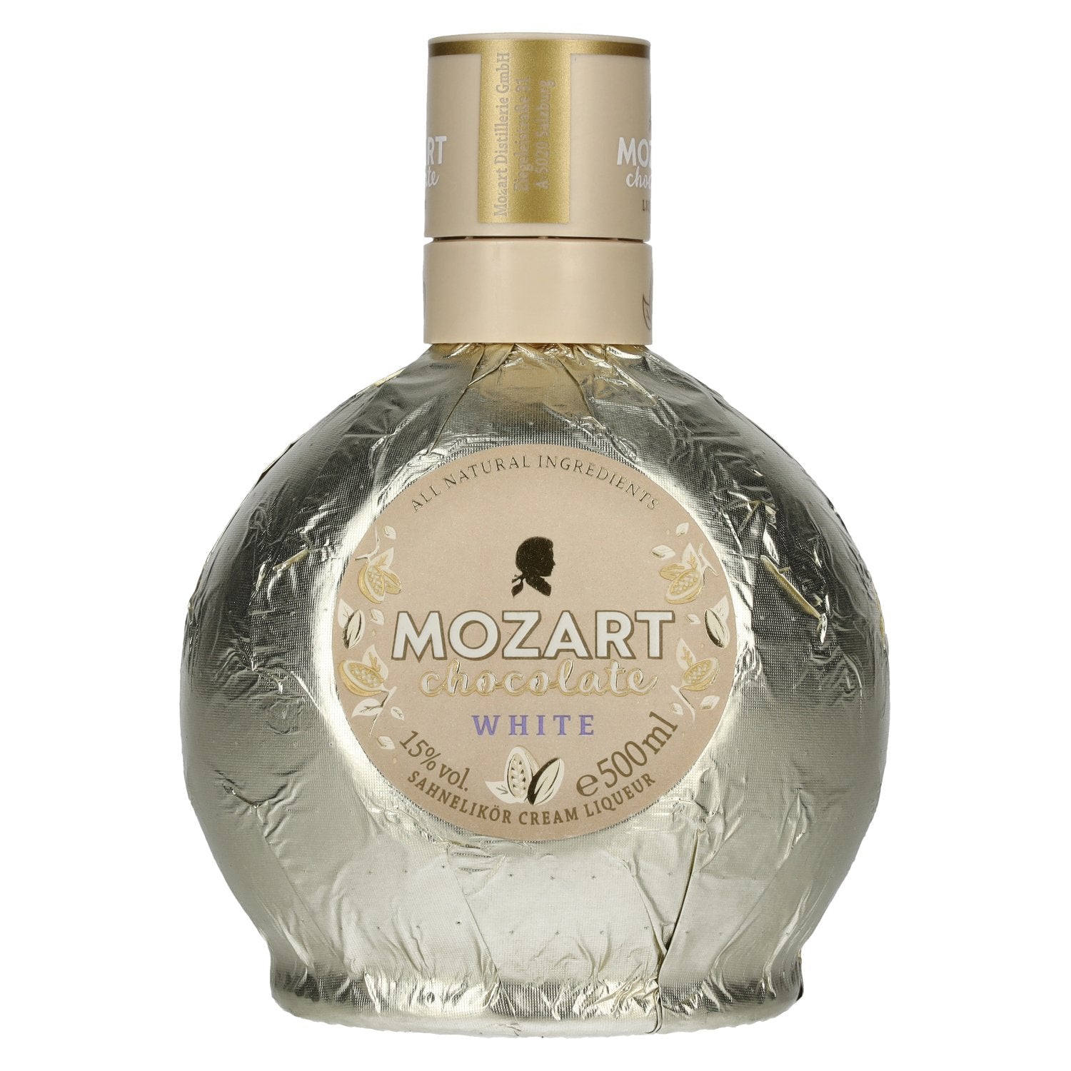Mozart Chocolate White Sahnelikör 15% Vol. 0,5l