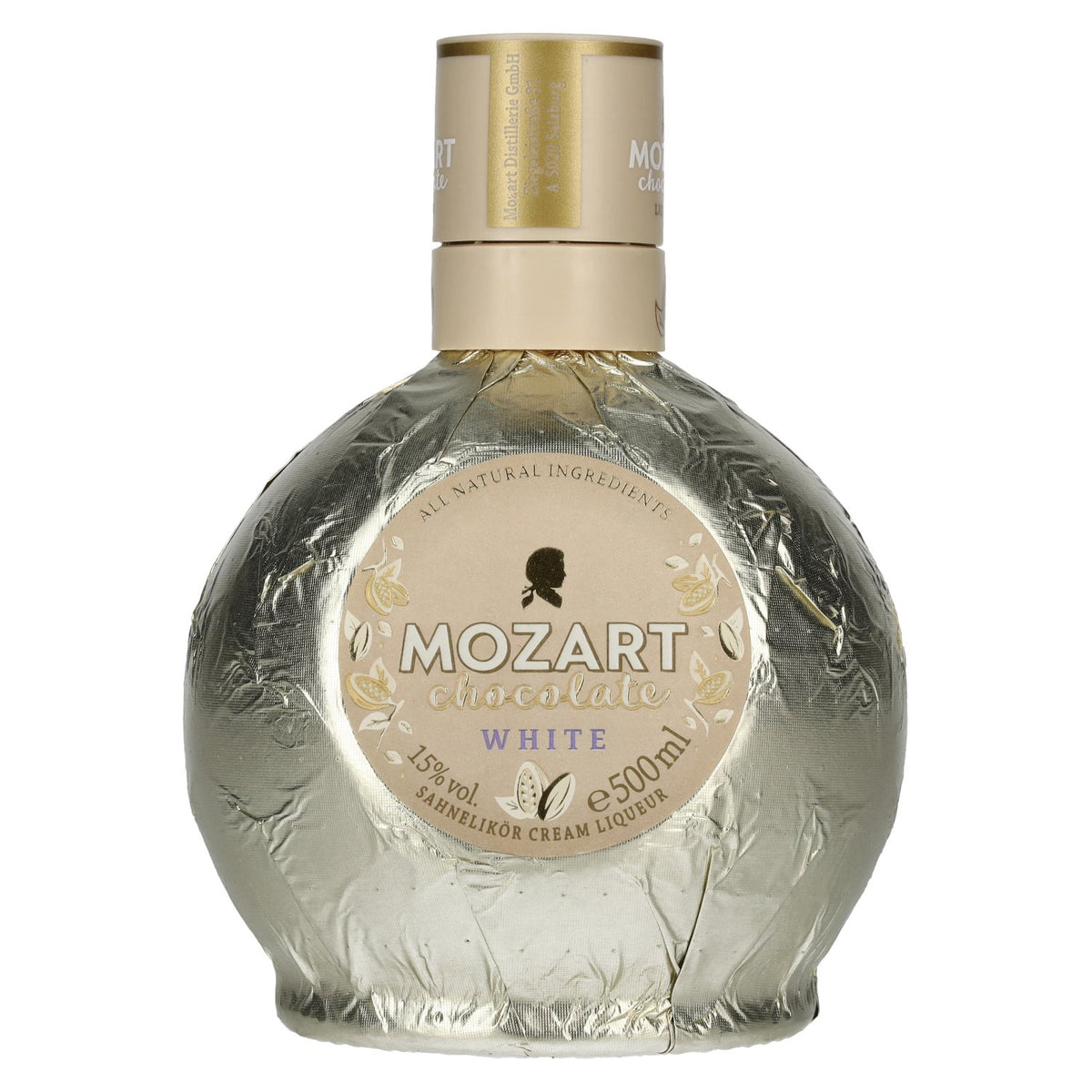 Mozart Chocolate White Sahnelikör 15% Vol. 0,5l