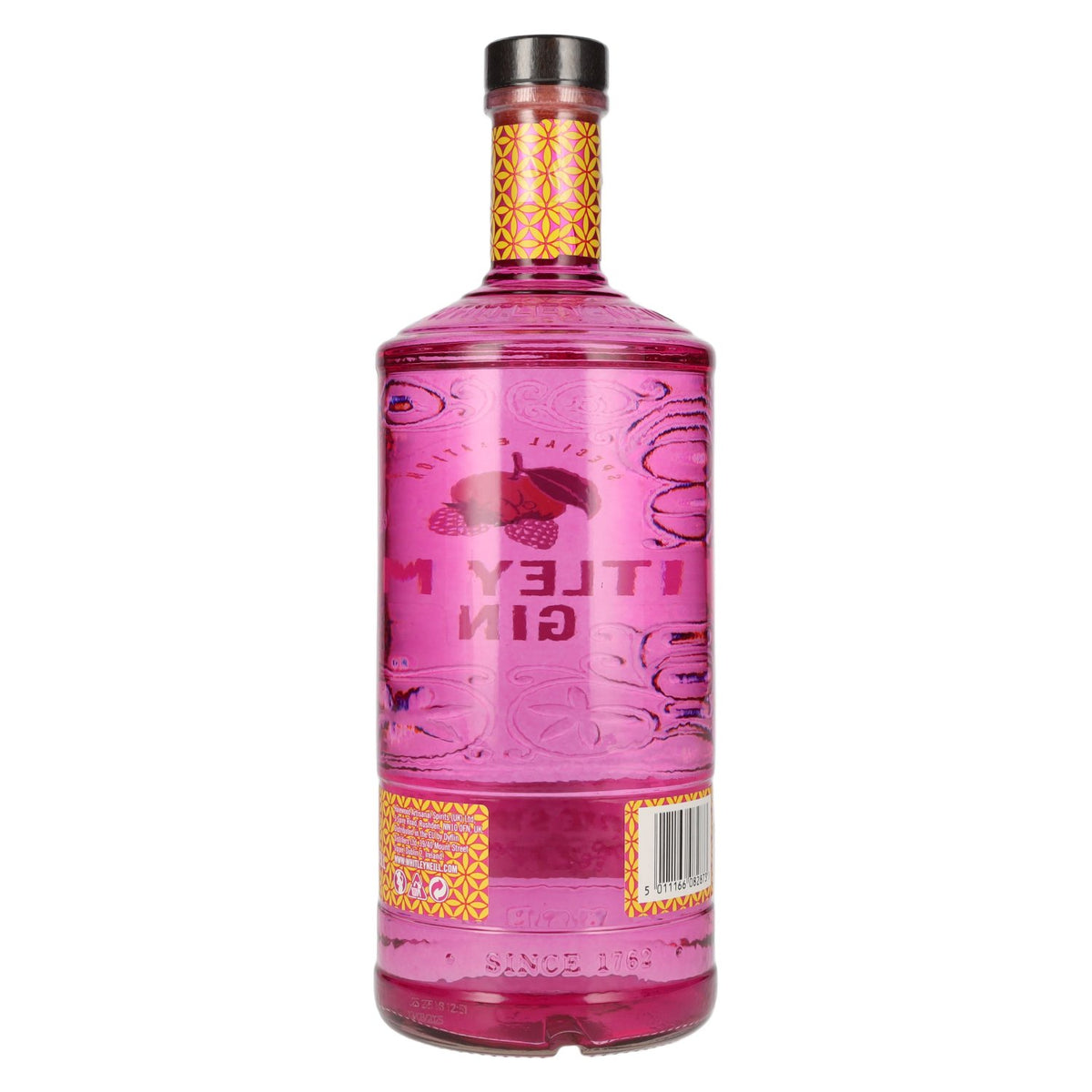 Whitley Neill JAPANESE YUZU &amp; WHITE STRAWBERRY GIN 41.3% ABV 1l