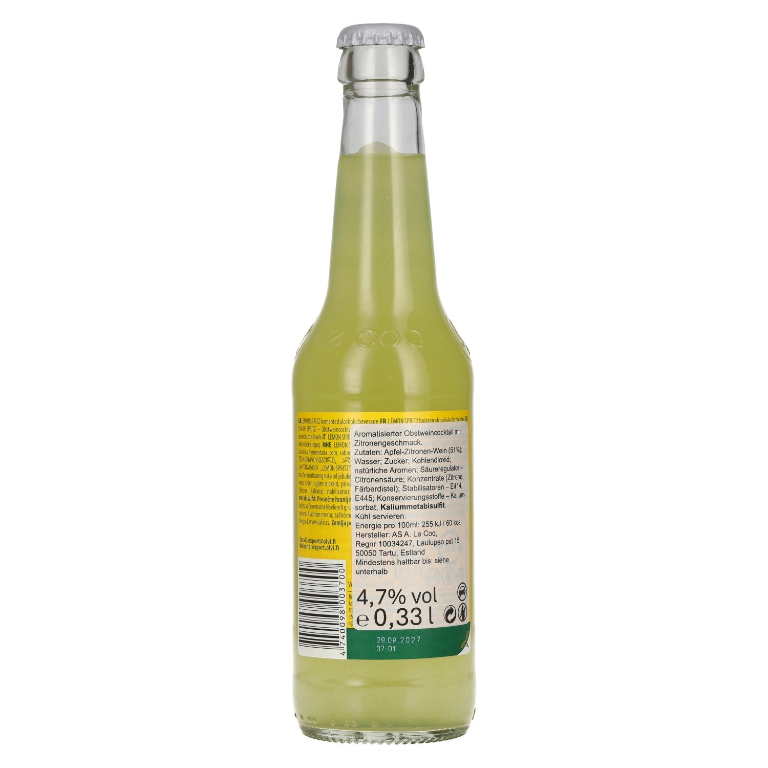 Le Coq LEMON SPRITZ 4,7% Vol. 0,33l
