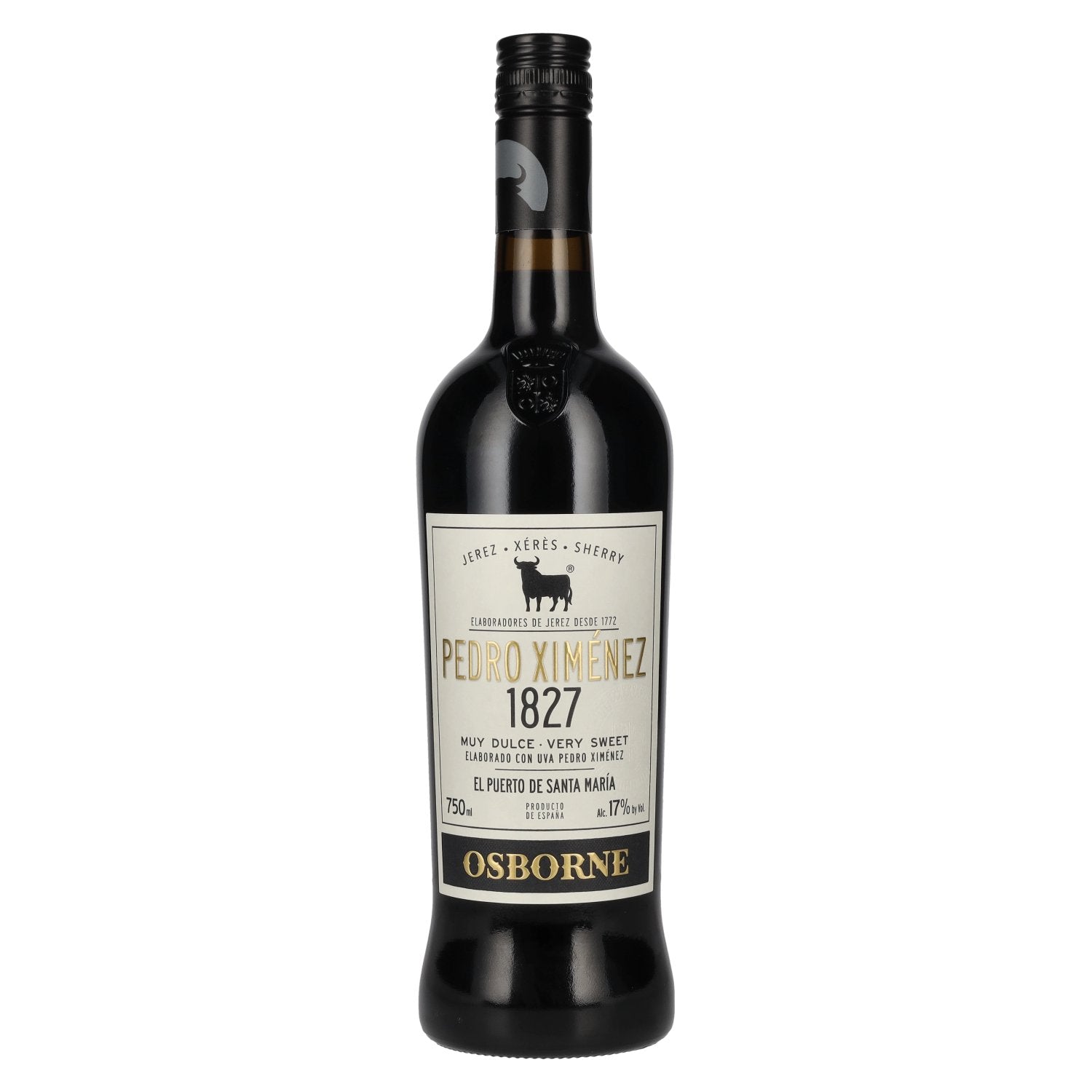 Osborne Pedro Ximénez 1827 Sherry 17% Vol. 0,75l