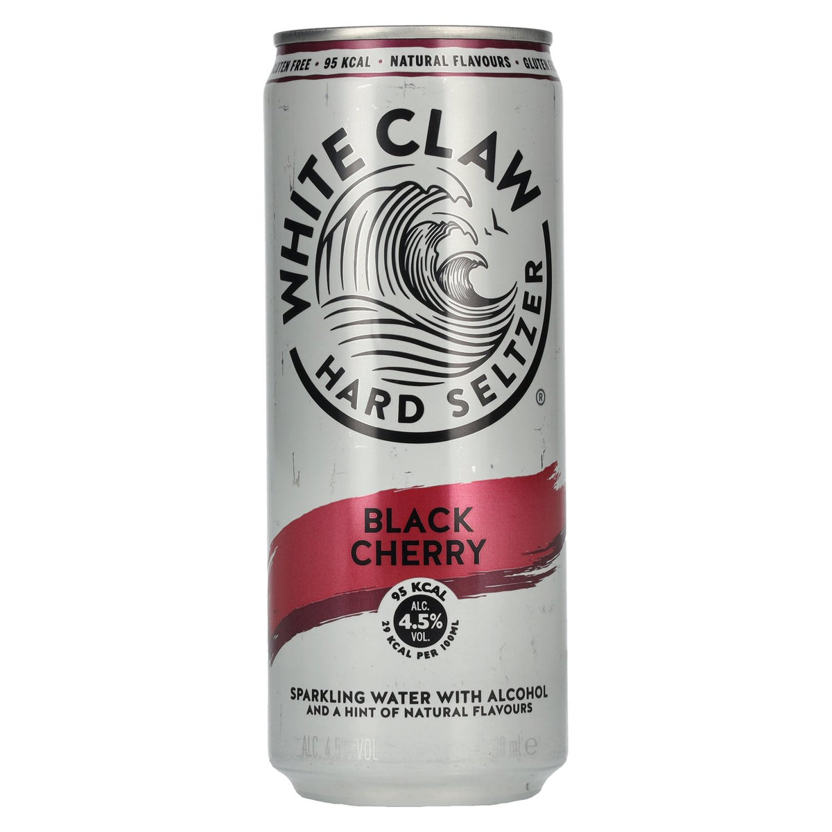 White Claw Hard Seltzer Black Cherry 4.5% ABV 0.33l can (deposit required)