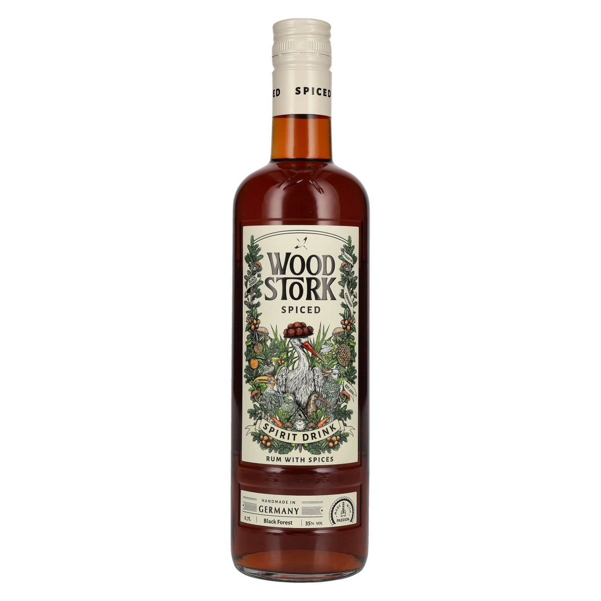 Wood Stork Spiced Black Forest Spirit 35% vol. 0,7 l