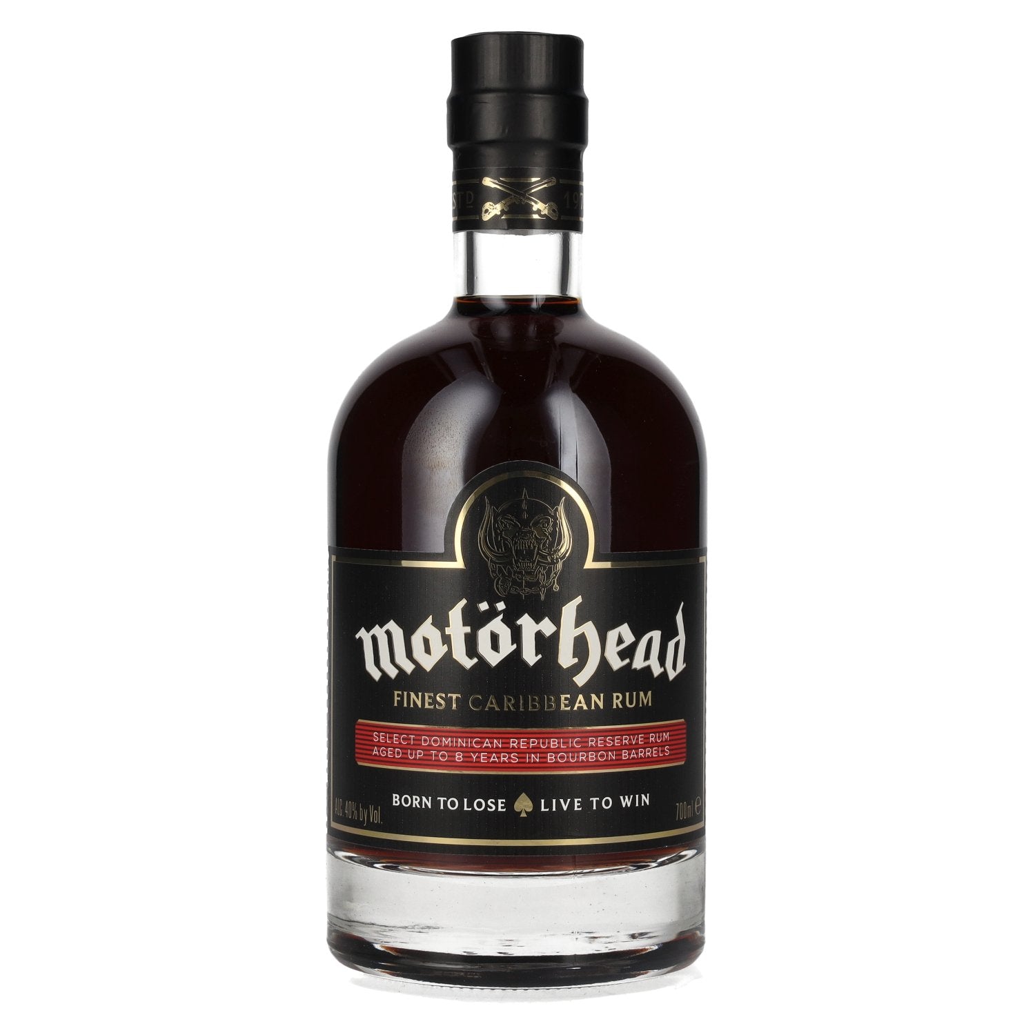 Motörhead Finest Caribbean Rum 40% vol. 0,7l