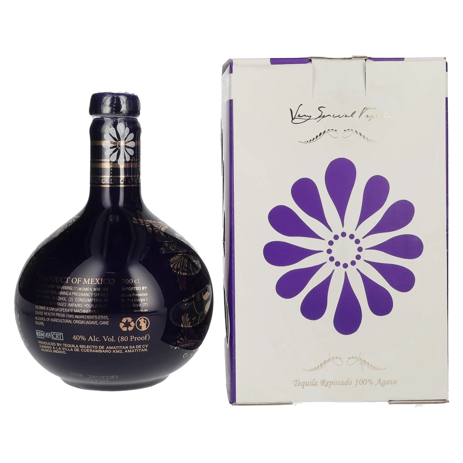 Grand Mayan REPOSADO Tequila 100% de Agave 40% Vol. 0,7l in Geschenkbox