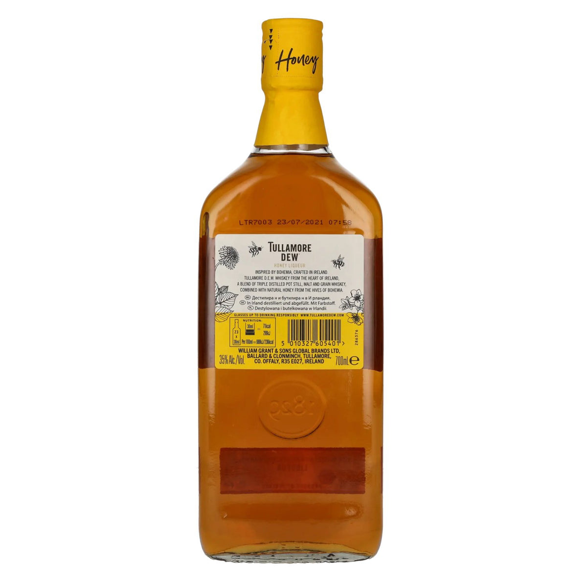 Tullamore D.E.W. Honey Liqueur 35% ABV 0.7 l