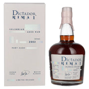 Dictador RIMA 1 20 ans d'âge Old Port CASK Millésime 2002 44 % vol. 0,7 l dans un coffret cadeau