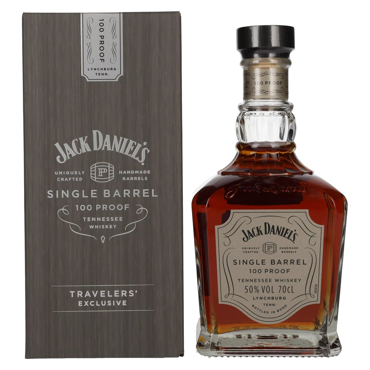 Jack Daniel's Single Barrel 100 Proof Édition limitée 50 % vol. 0,7 l dans un coffret cadeau