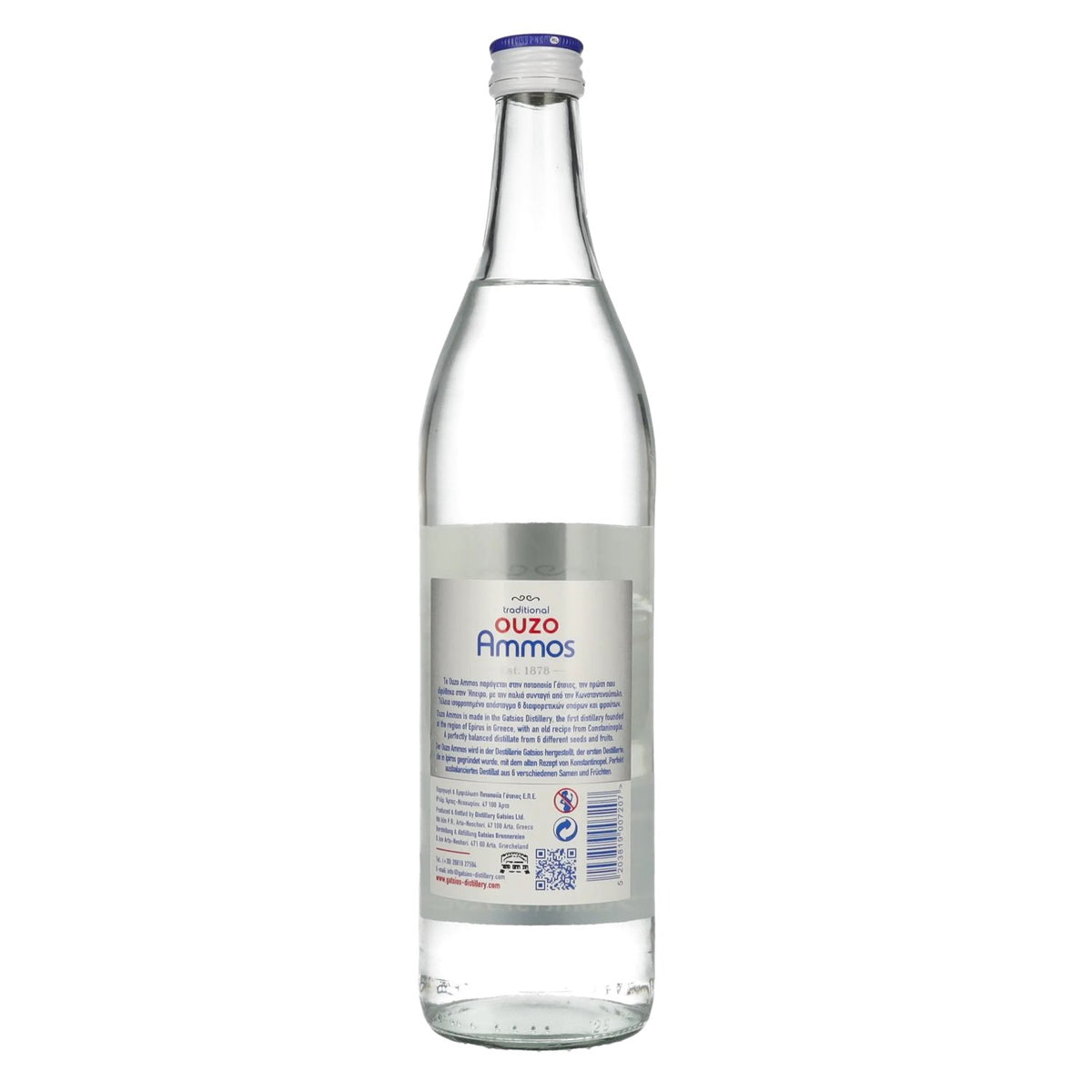 Ouzo Ammos 37.5% ABV 0.7l