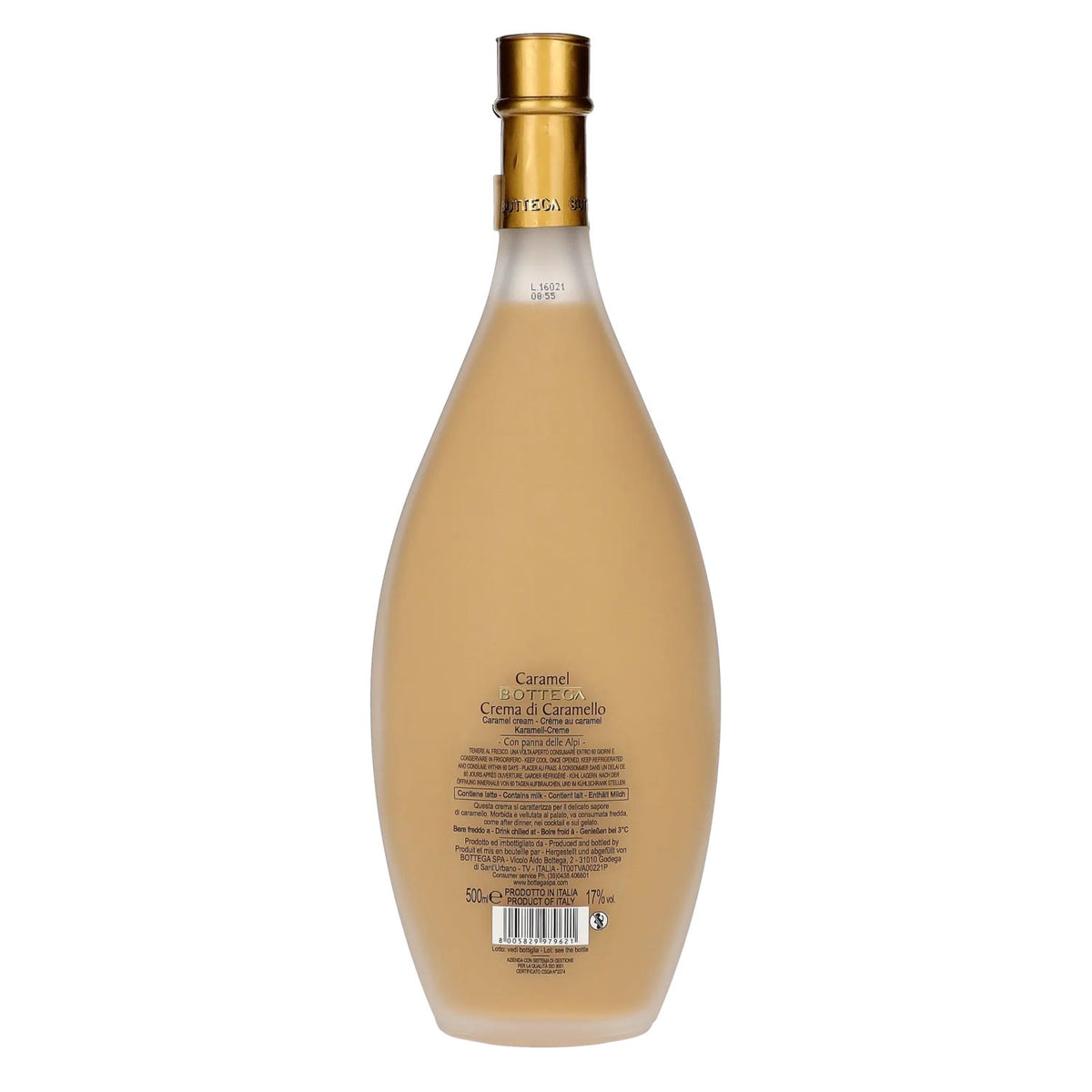 Bottega CARAMEL Crema di Caramello e Grappa 17% vol. 0,5 l