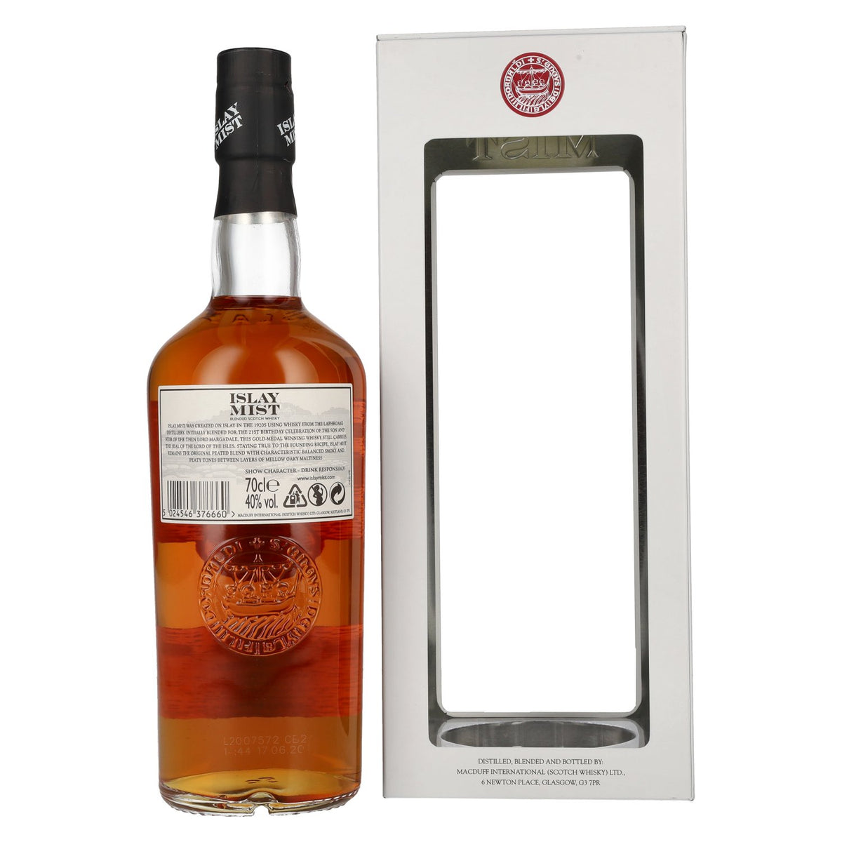 Islay Mist 12 Years Old Blended Scotch Whisky 40% vol. 0.7 l in a gift box