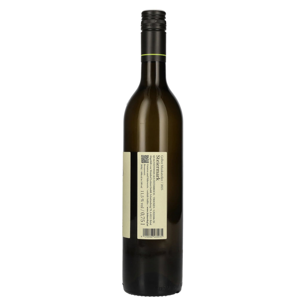 Leitner Gelber Muskateller Stiermarken 2025 11,5% Vol. 0,75l