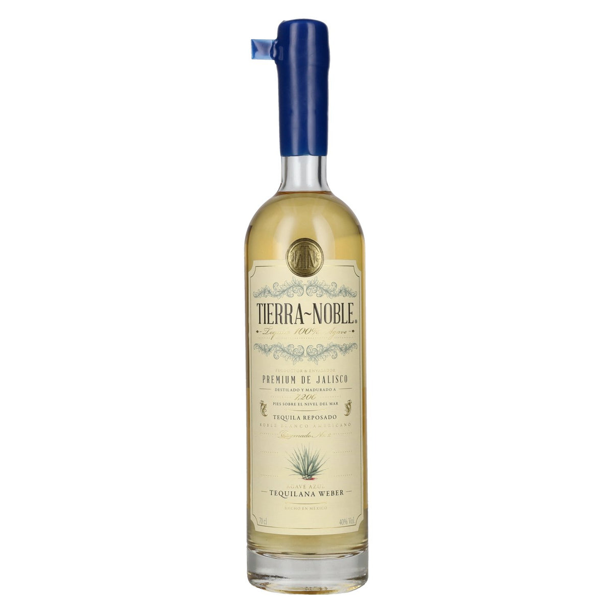 Tierra-Noble Reposado Tequila 100% Agave Azul 40% ABV 0.7l