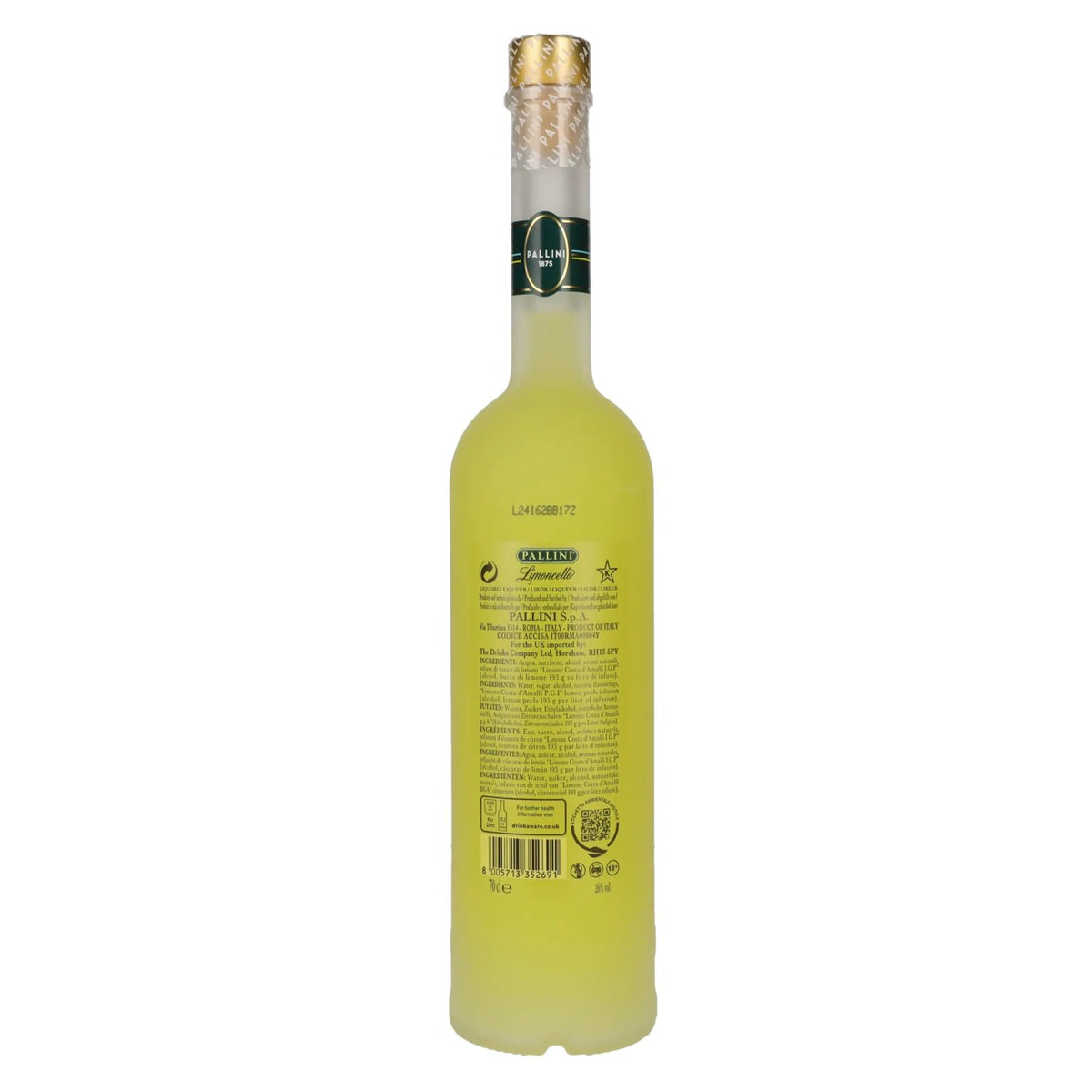 Pallini Limoncello Liqueur 26% vol. 0.7 l