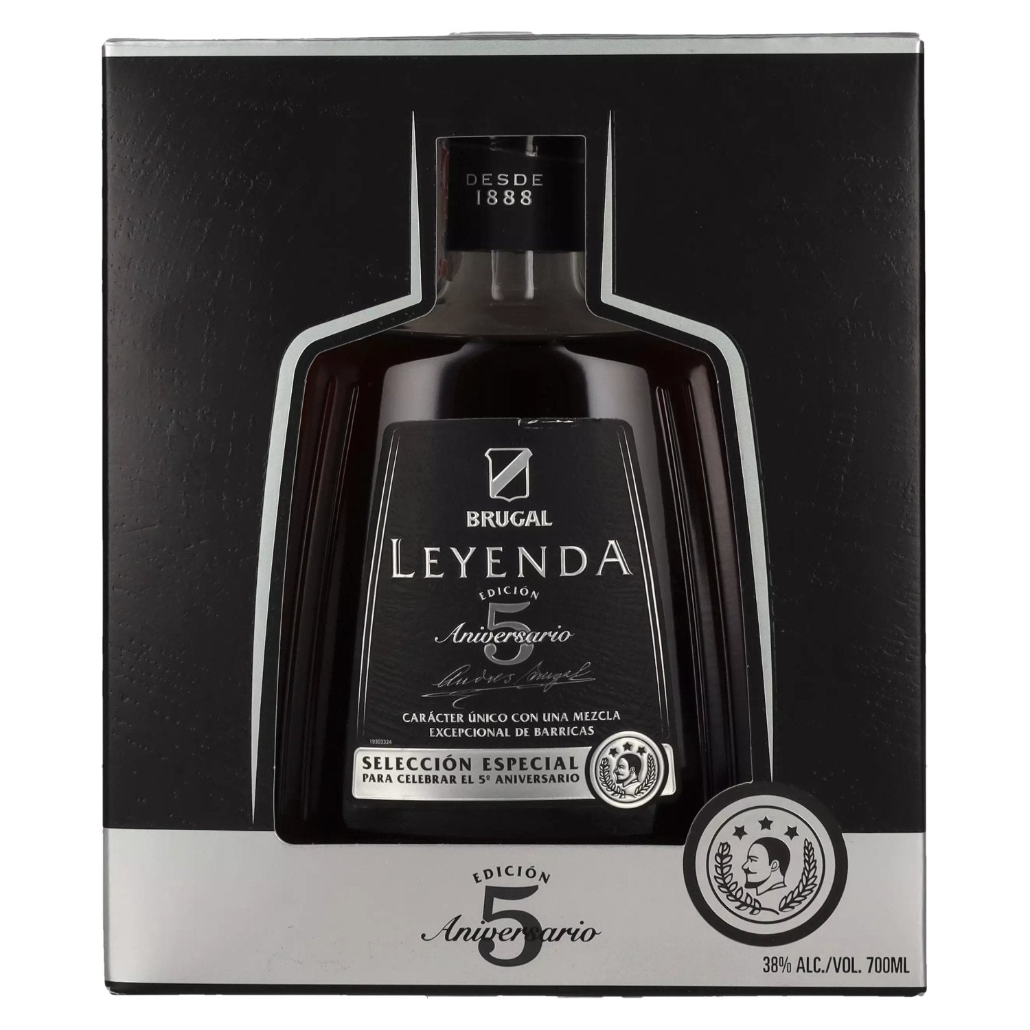 その他 Brugal Leyenda 700ml 38% Brugal LEYENDA 5 Years Old Selección Especial 38% Vol. 0,7l in