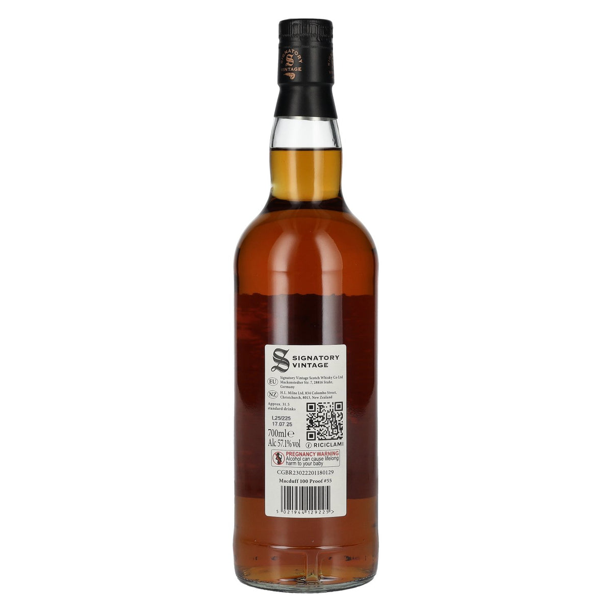 Signatory Vintage 100 Proof Edition Macduff 13-Year-Old Single Malt #55 2011 57.1% vol. 0.7 l