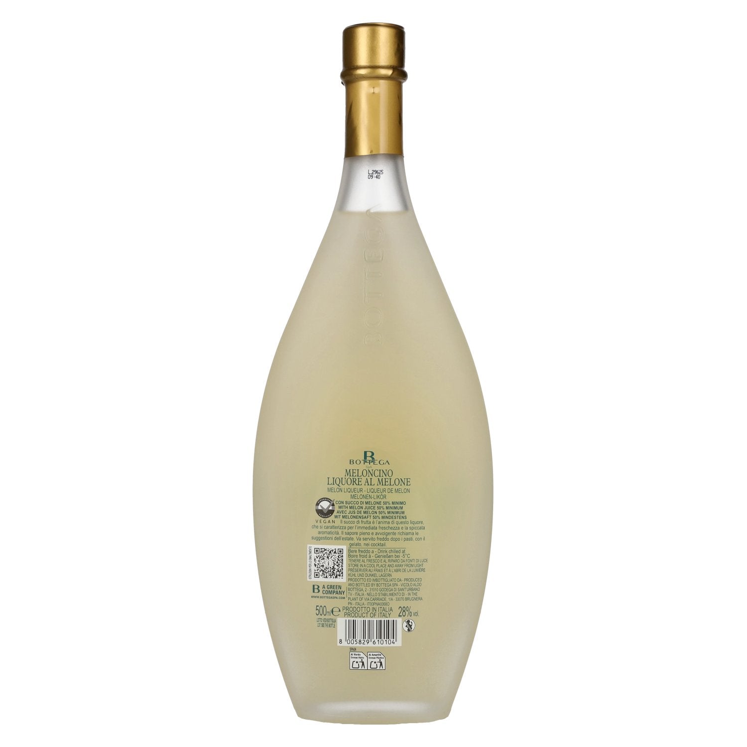 Bottega MELONCINO Melon Liqueur 28% Vol. 0,5l