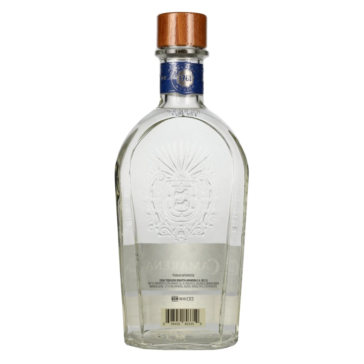 Tequila Familia Camarena Silver 38 % vol. 0,7 l
