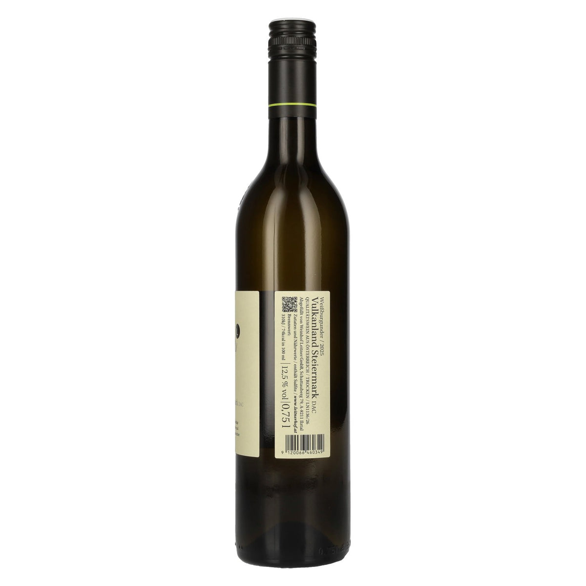 Leitner Pinot Blanc Vulkanland Styria DAC 2025 12.5% ABV 0.75l