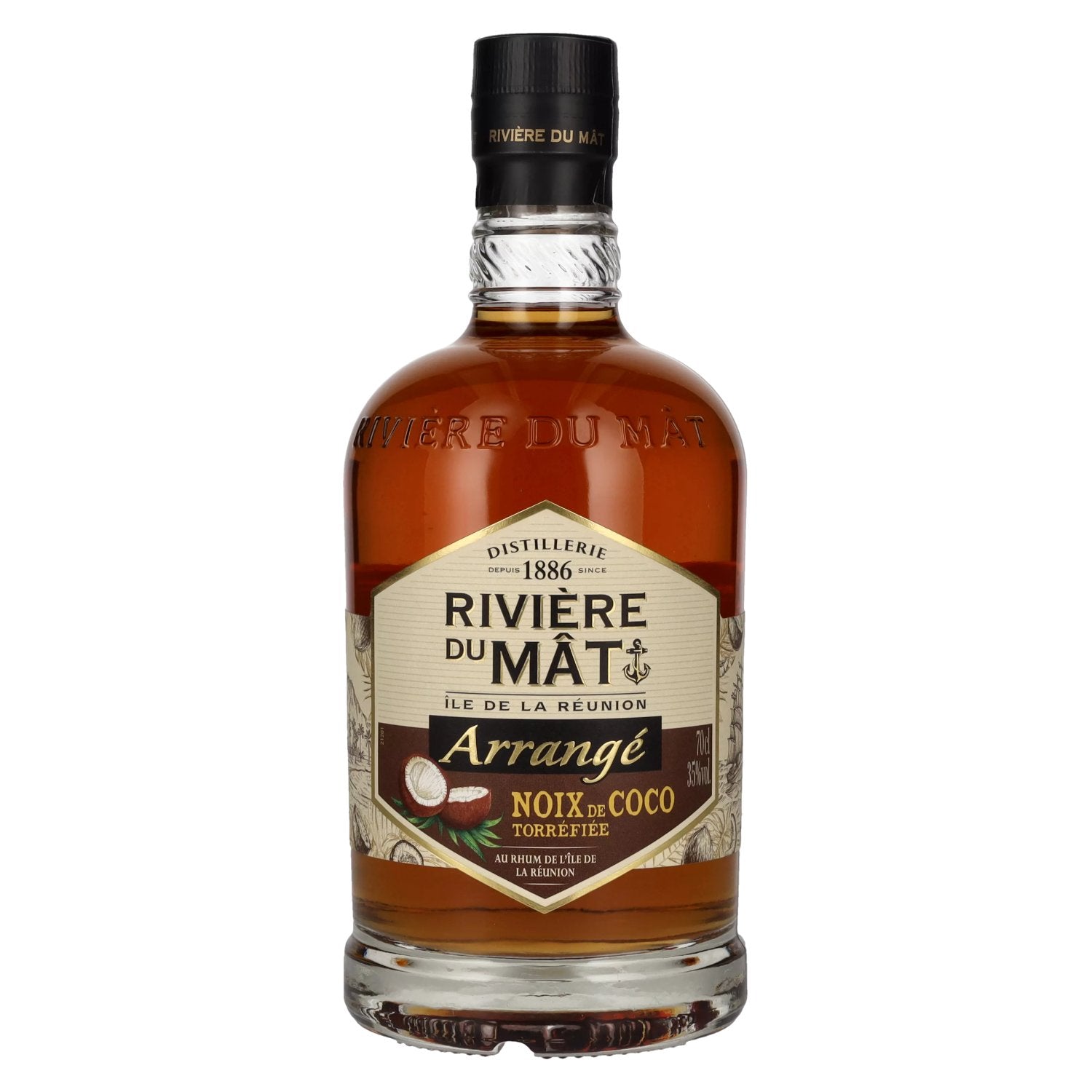 Rivière du Mât Arrangé Noix de Coco Torrèfiée 35% Vol. 0,7l