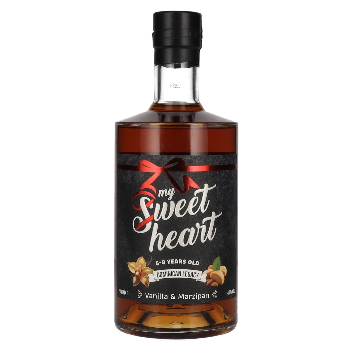 My Sweet Heart Dominican Legacy Vanilla &amp; Marzipan 40% ABV 0.7l
