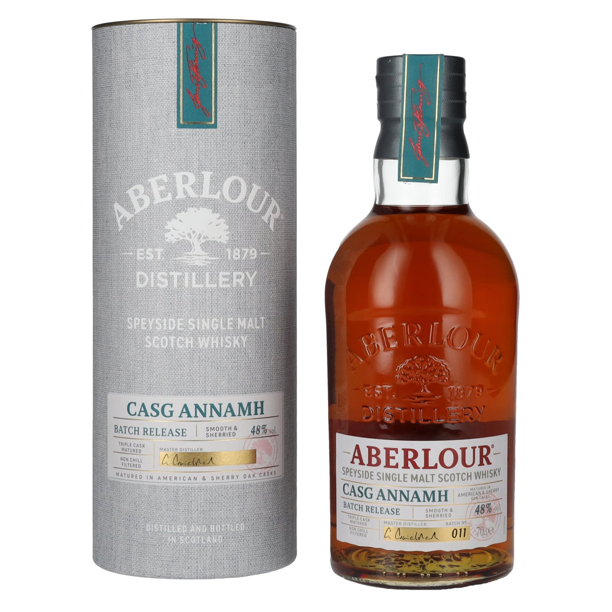 Aberlour CASG ANNAMH Batch Release 011 48% Vol. 0,7l in Geschenkbox
