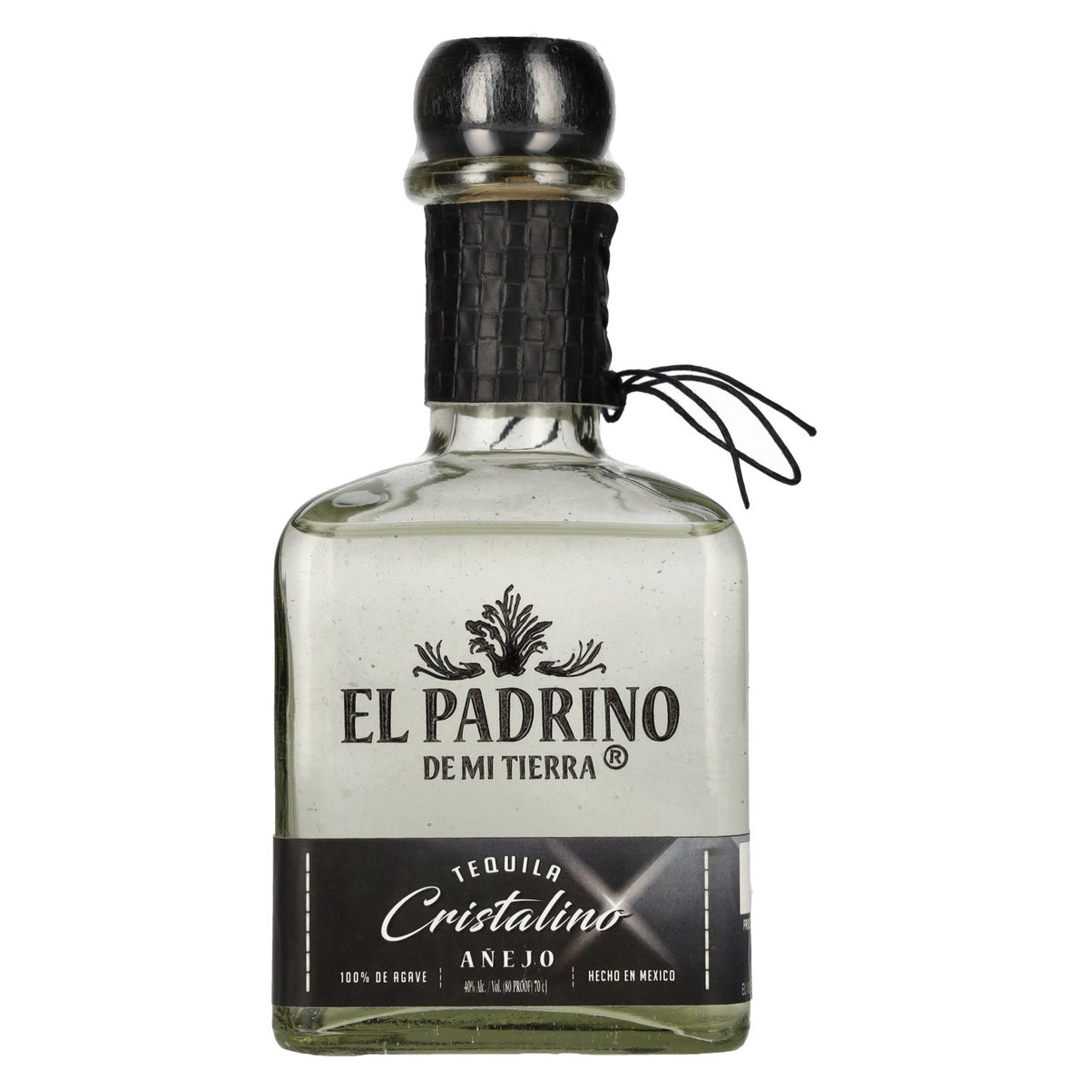 El Padrino Tequila CRISTALINO AÑEJO 100% Puro de Agave 40% Vol. 0,7l