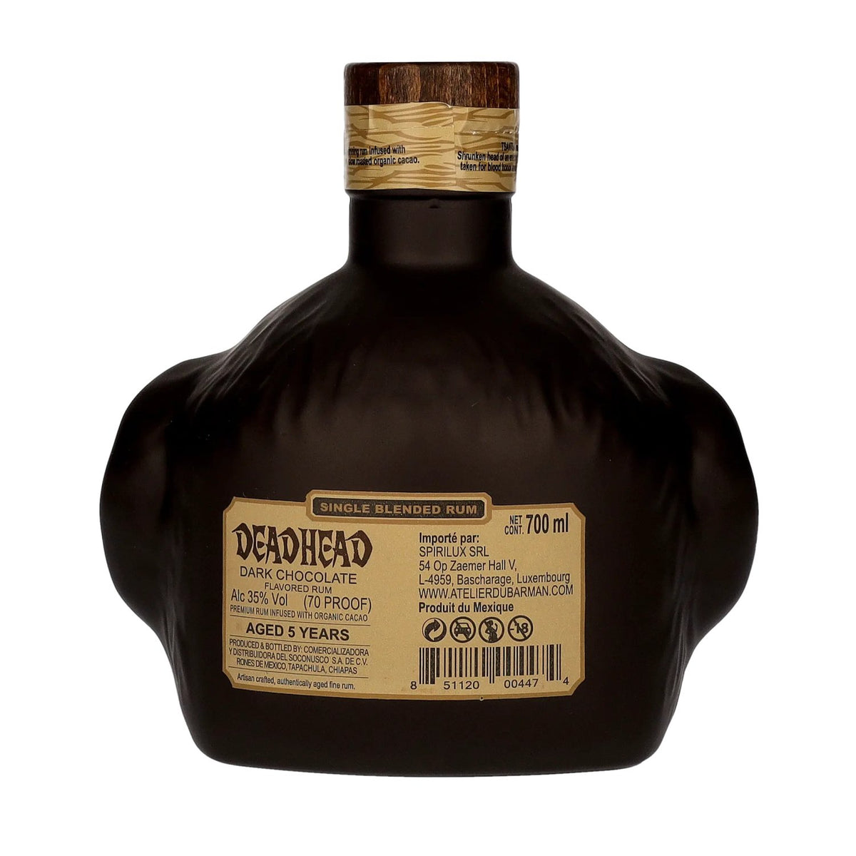 Deadhead Dark Chocolate Flavored 35% Vol. 0,7l