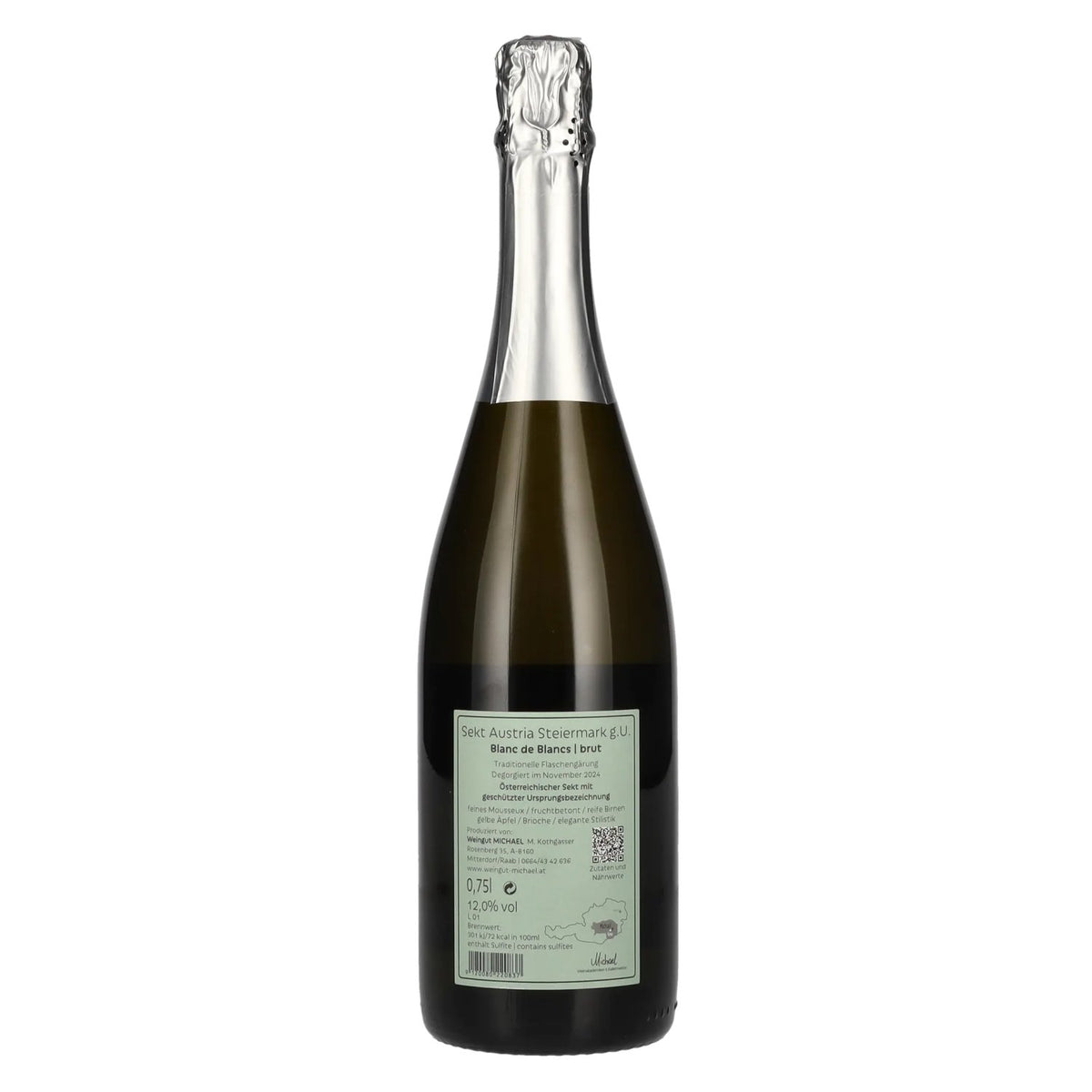 MICHAEL Sekt Brut Blanc de Blancs 12% Vol. 0,75l