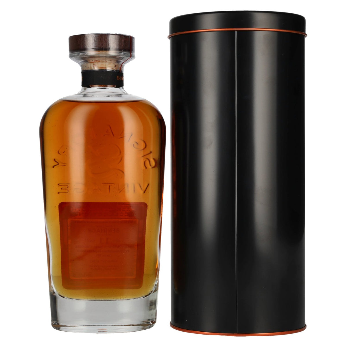 Signatory Vintage Benriach 11 Years Old 1st Fill Amontillado Cask Cask Strength #101 2015 58,4% vol. 0,7 l in blikken doos