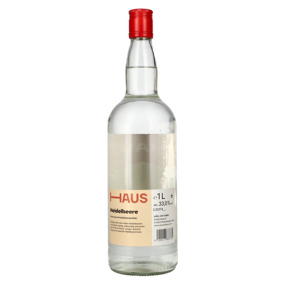 Hödl Hof HAUS HEIDELBEERE Spiritueux 33% vol. 1l
