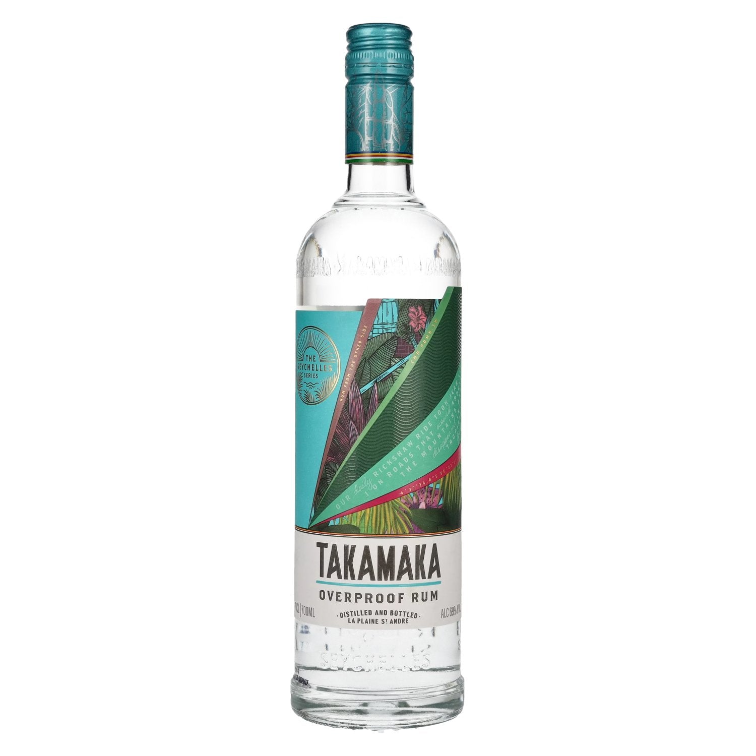 Takamaka OVERPROOF RUM 69 % vol. 0,7 l