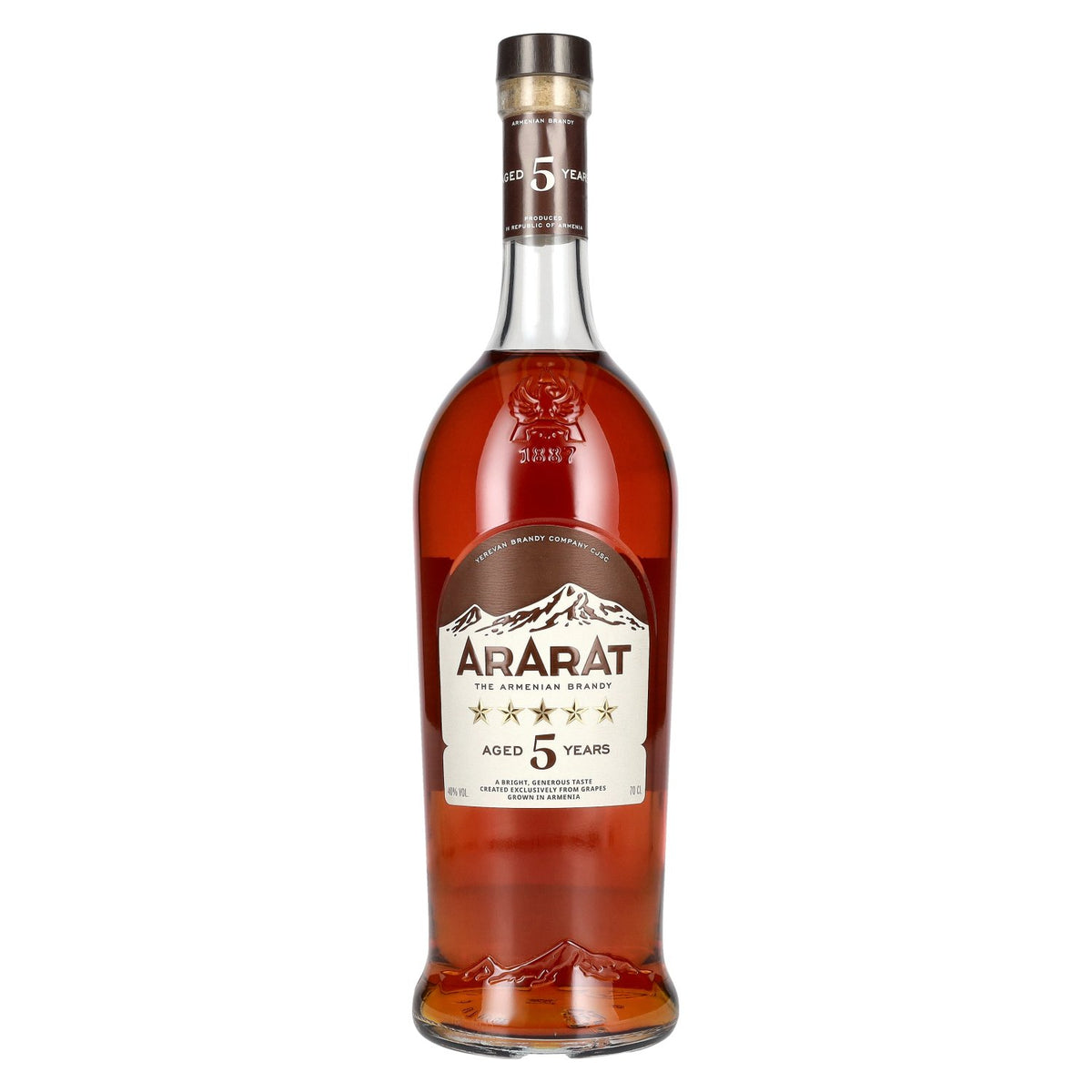 Ararat 5 ans d'âge, 40 % vol., 0,7 l