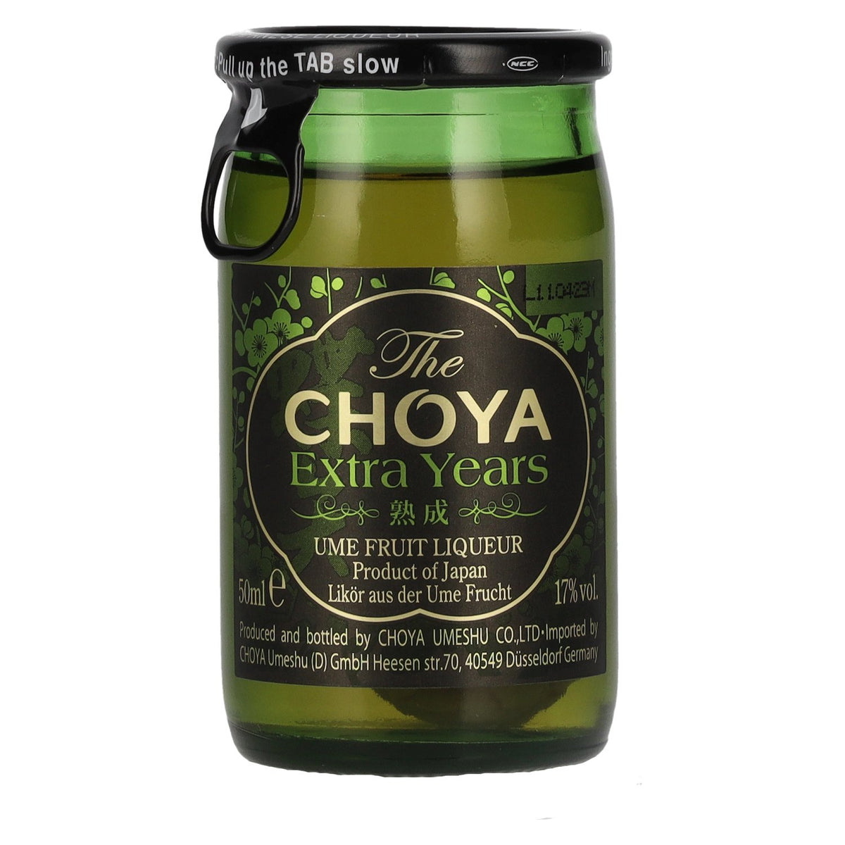 The Choya Extra Years Ume Fruit Liqueur 17% vol. 0.05 l